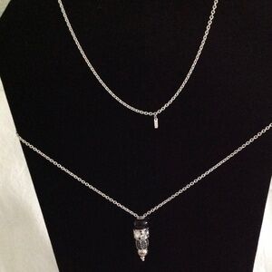 Chamilia Silver necklace with charms